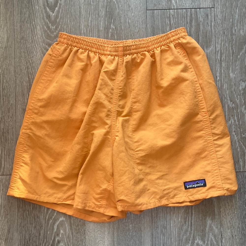 Patagonia XS Orange Baggies 4”